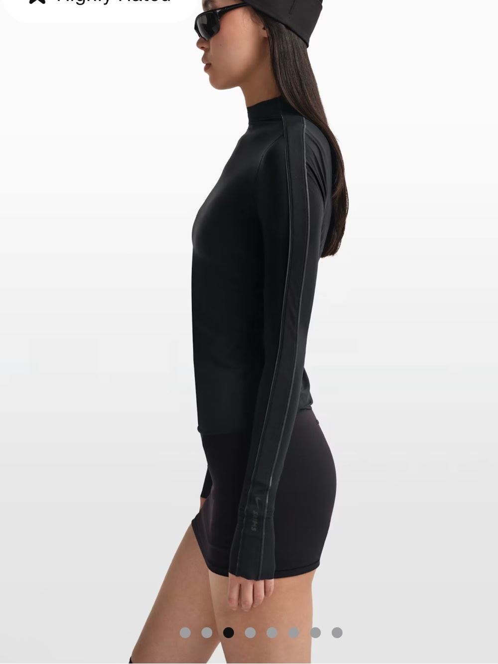 Nike x skims weightless long sleeve top - Picture 2 of 5